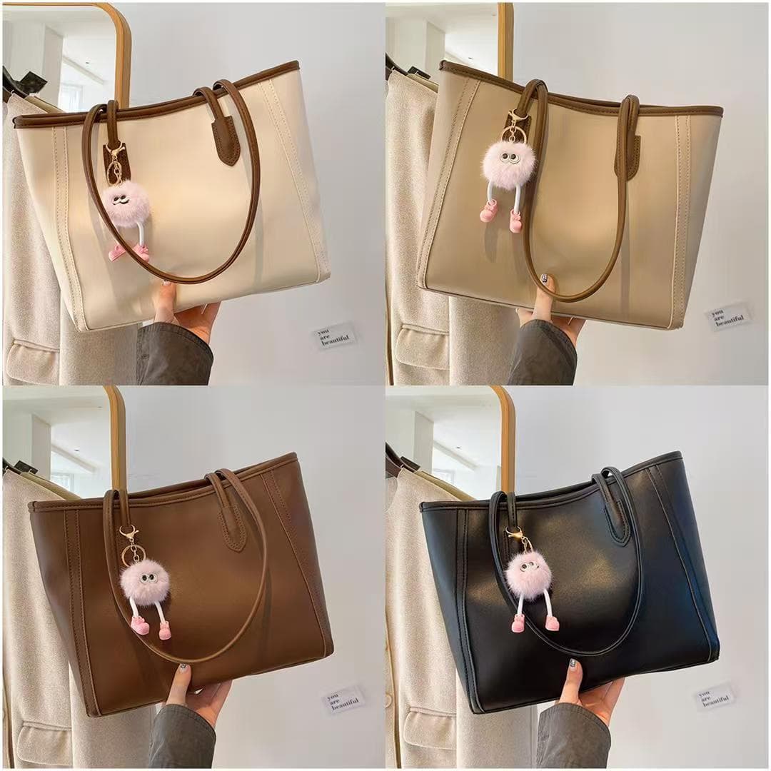 LADIES LEATHER TOTE BAG