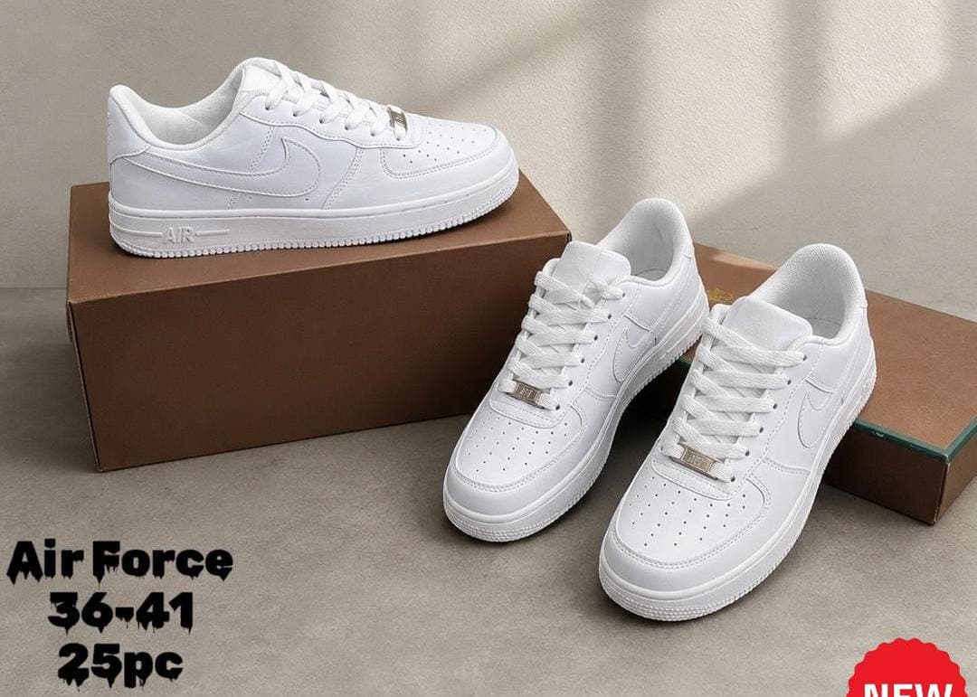 Shoes Style Air Force 1(White) Design Unisex Sports Sneakers Shoes 100% Original For Running/Outdoor airforce 1 shoes